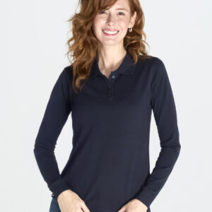 POLO MANGA LARGA MUJER