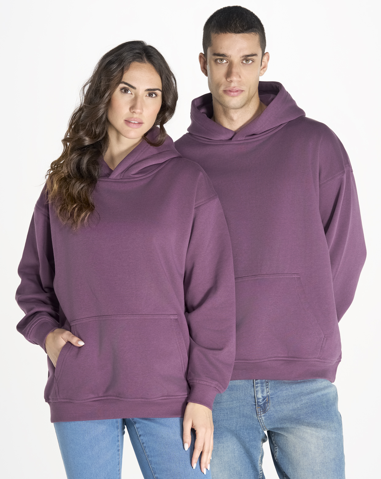 SUDADERA KANGURO OVERSIZE